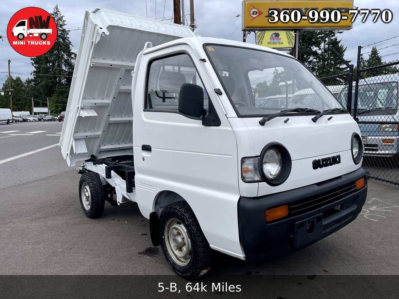 1998 Suzuki Carry SD Dump 4WD, 2Hi-4Hi-4Lo, 4MT, Like New!
