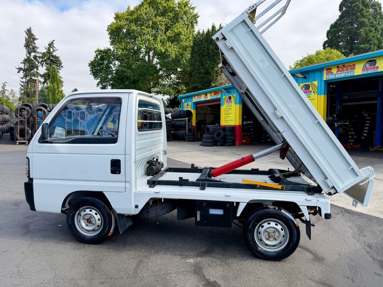 1994 Honda Acty HD Dump RealTime 4WD, Mid-Engine, AC, 5MT