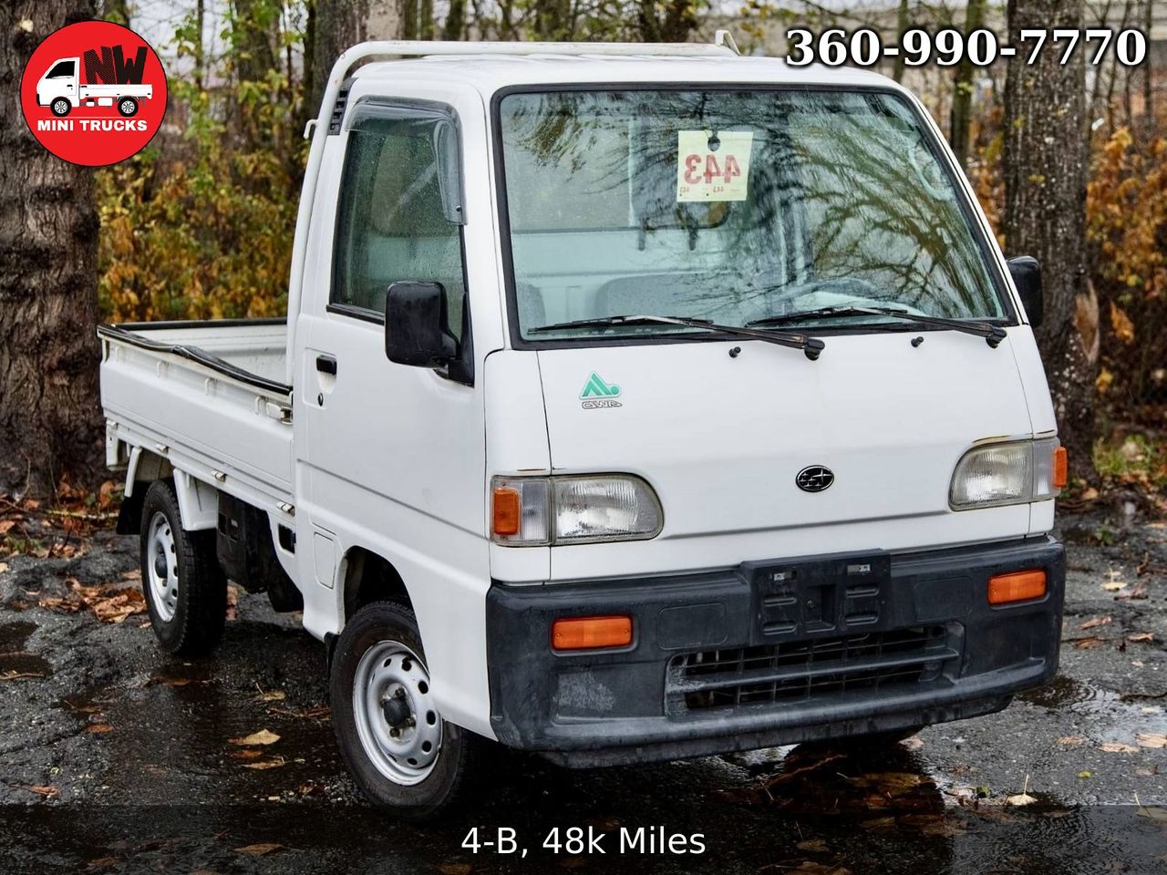 1998 Subaru Sambar JA 4WD, 2Hi-4Hi, EL Gear, AC, 5MT