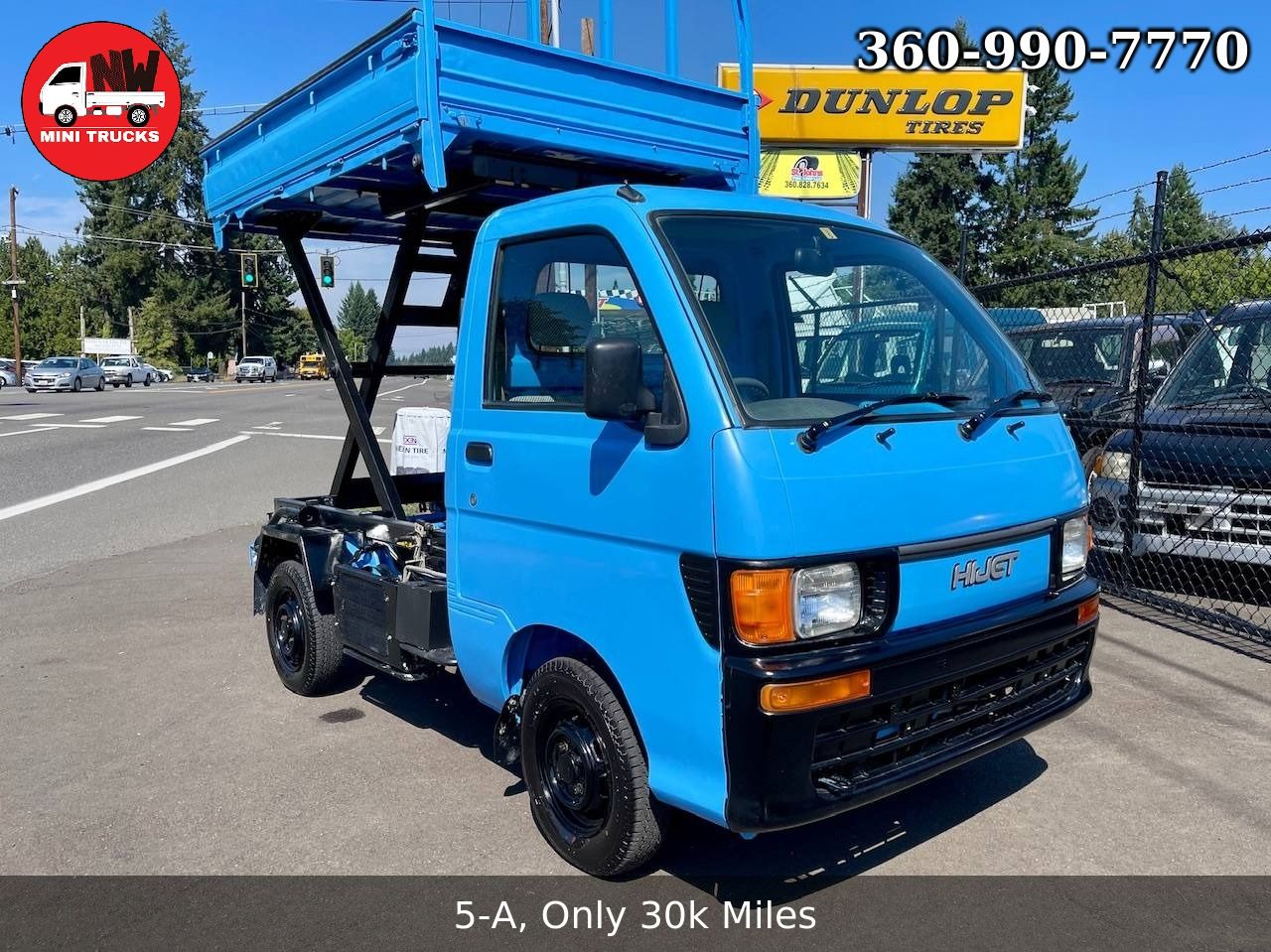 1998 Daihatsu Hi-Jet Scissor Dump 4WD 2Hi-4Hi-4Lo AC 5MT, Difflock