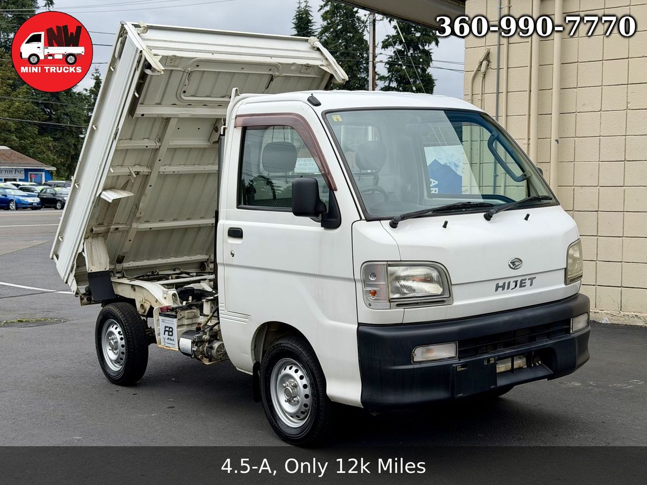1999 Daihatsu Hi-Jet Climber Dump EFI 4WD, 2Hi-4Hi-4Lo, PS, AC, 5MT