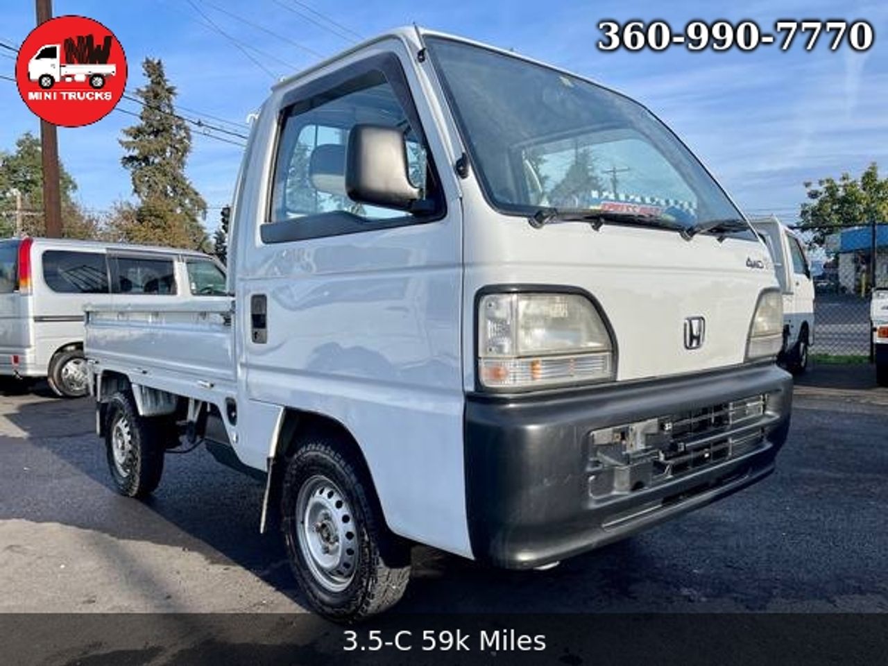 1998 Honda Acty Super Delux RealTime 4WD Mid-Engine, 5MT