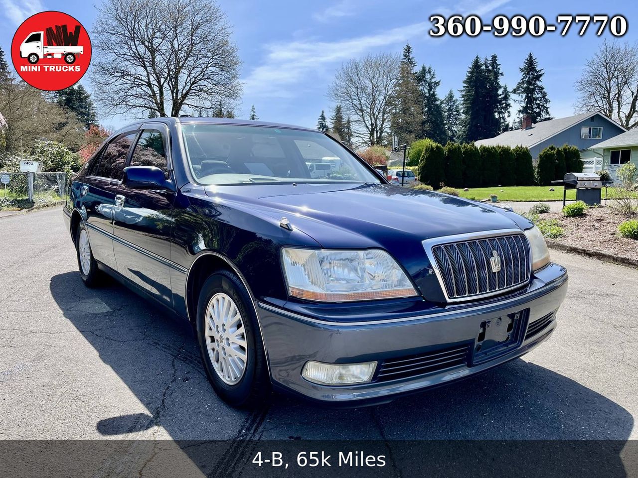 2000 Toyota Crown Majesta 3.0A 2JZ RWD, PW, PL, PS, AC, Auto