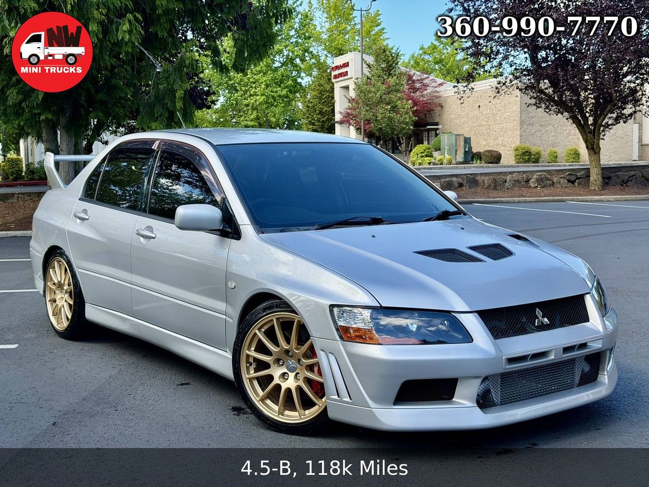 2001 Mitsubishi Lancer Evolution VII AWD, Turbo Intercooled, 5MT