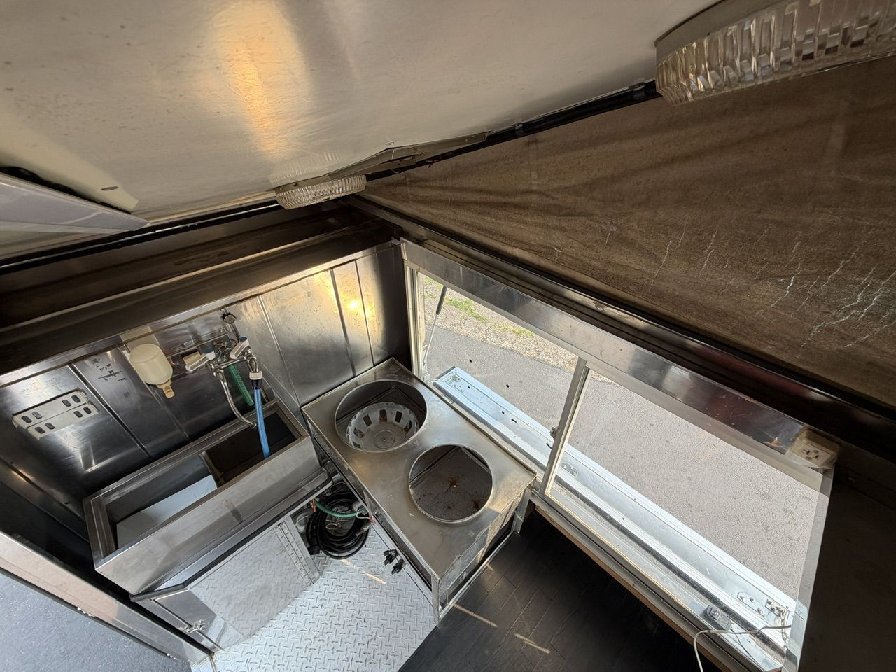 1999 Subaru Sambar EFI 2WD, PS, AC, Airbag, PopTop Food Truck