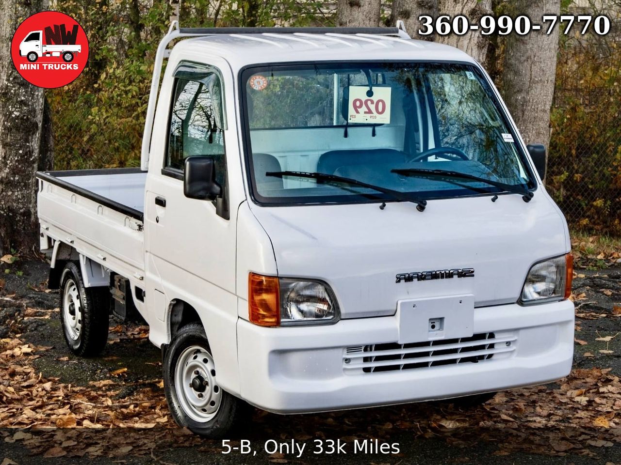 2000 Subaru Sambar EFI Super Charged 4WD, AC, 2Hi-4Hi, PS, Airbag, 5MT