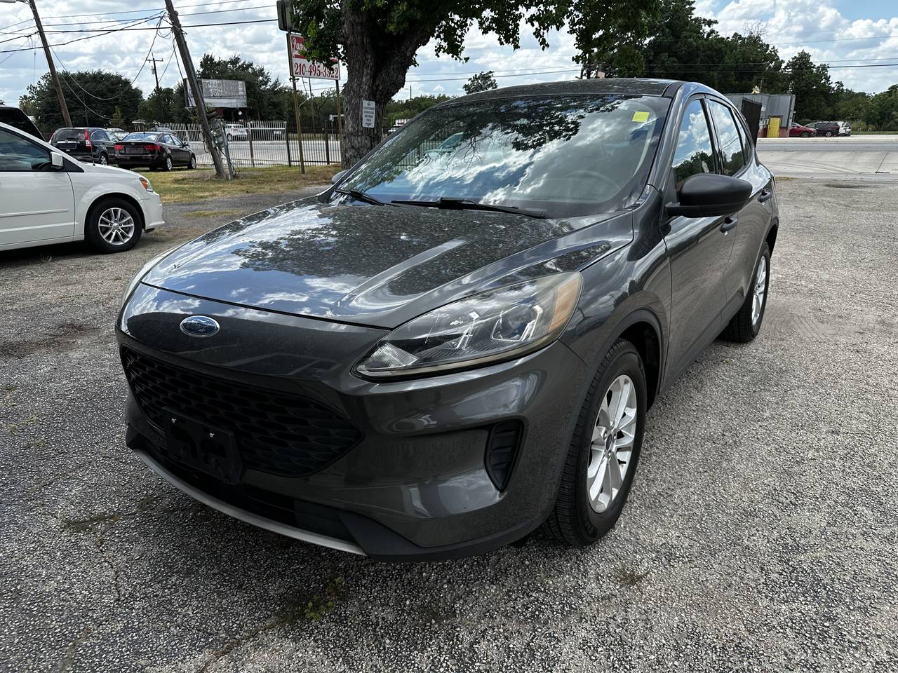 Gray 2020 Ford Escape SUV / Crossover Front-Wheel Drive Automatic