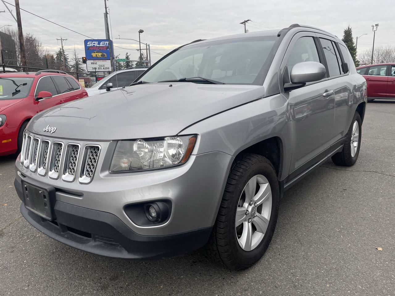 Gray 2016 Jeep Compass SUV / Crossover Four-Wheel Drive Automatic