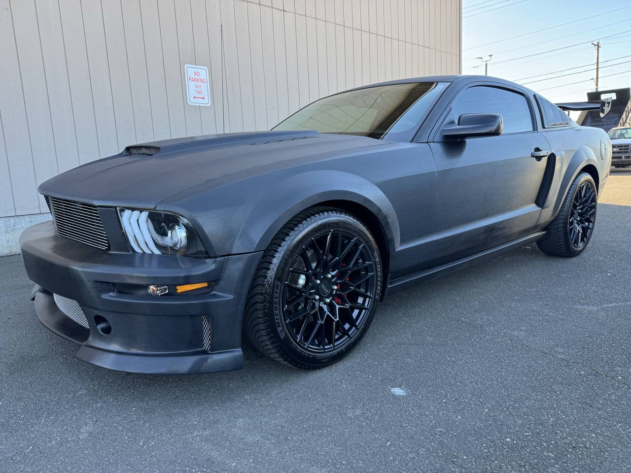 Black 2008 Ford Mustang Coupe Rear-Wheel Drive Automatic