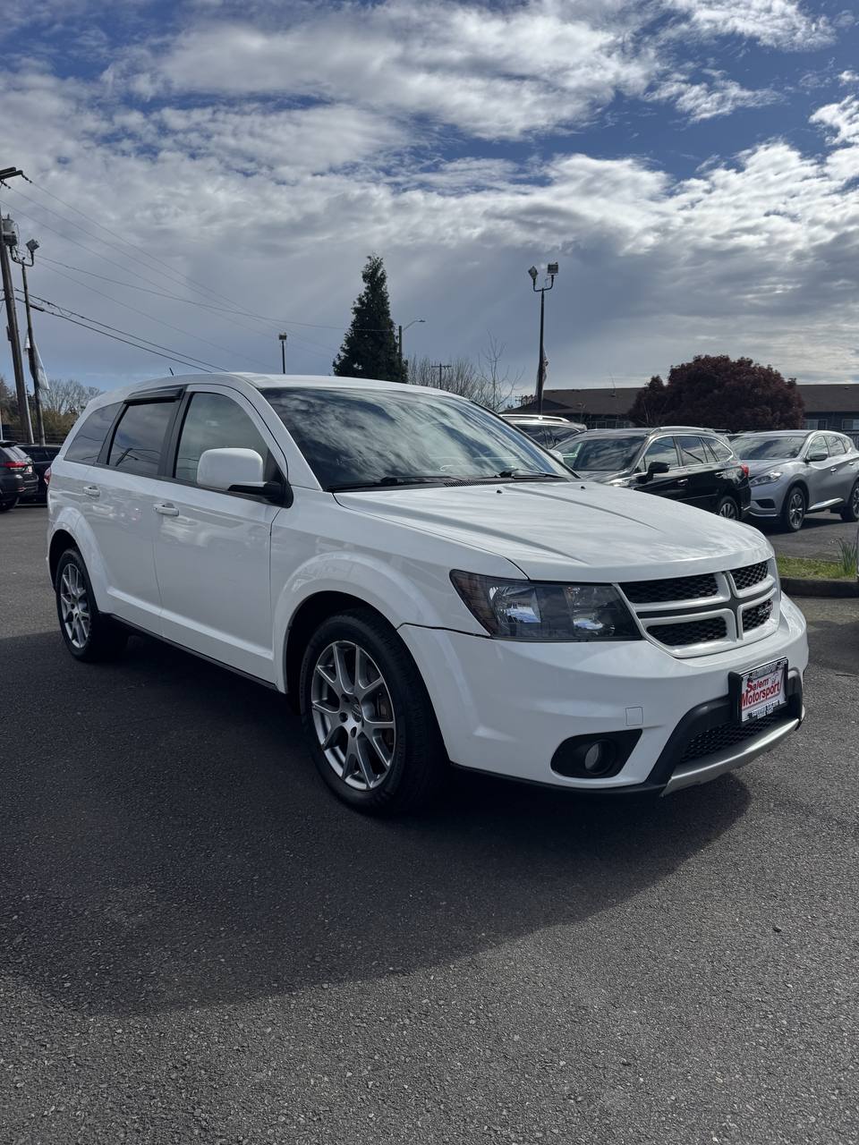 White 2016 Dodge Journey SUV / Crossover All-Wheel Drive Automatic