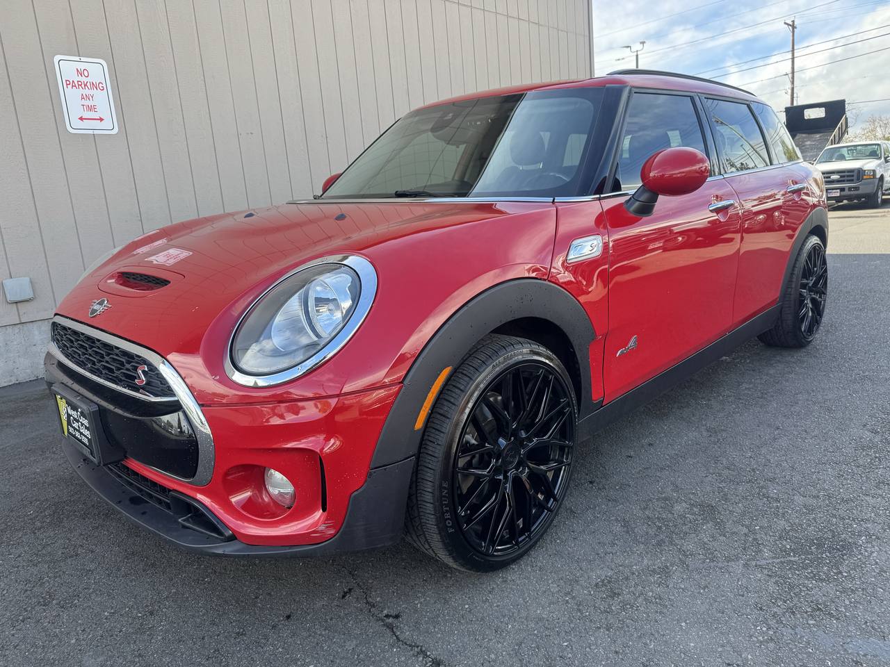 Red 2019 MINI Cooper Clubman Wagon All-Wheel Drive Automatic