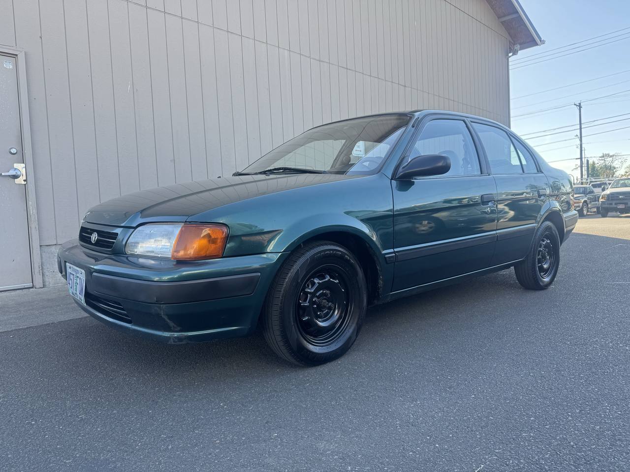 Green 1995 Toyota Tercel Sedan Front-Wheel Drive Automatic