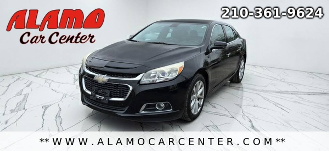Black 2016 Chevrolet Malibu Sedan Front-Wheel Drive Automatic