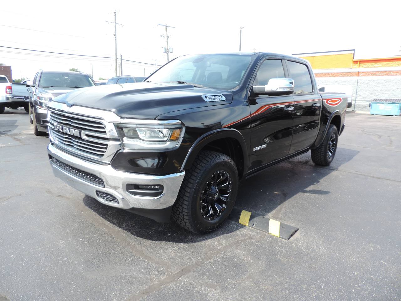 Diamond Black Crystal 2019 RAM 1500 Pickup Truck Four-Wheel Drive Automatic
