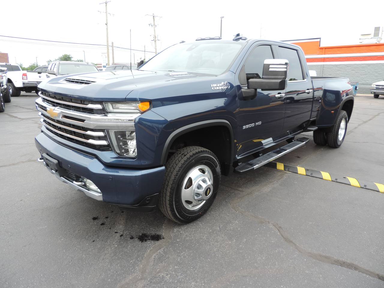 Northsky Blue Met. 2021 Chevrolet Silverado 3500HD Pickup Truck Four-Wheel Drive Automatic