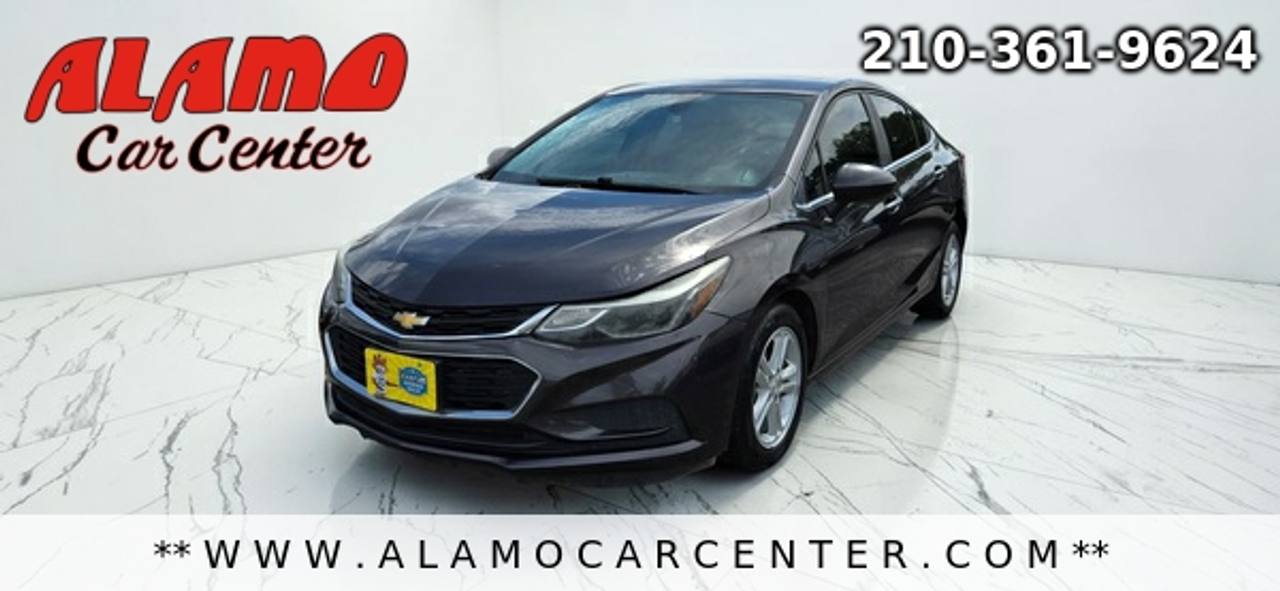 Gray 2016 Chevrolet Cruze Sedan Front-Wheel Drive Automatic