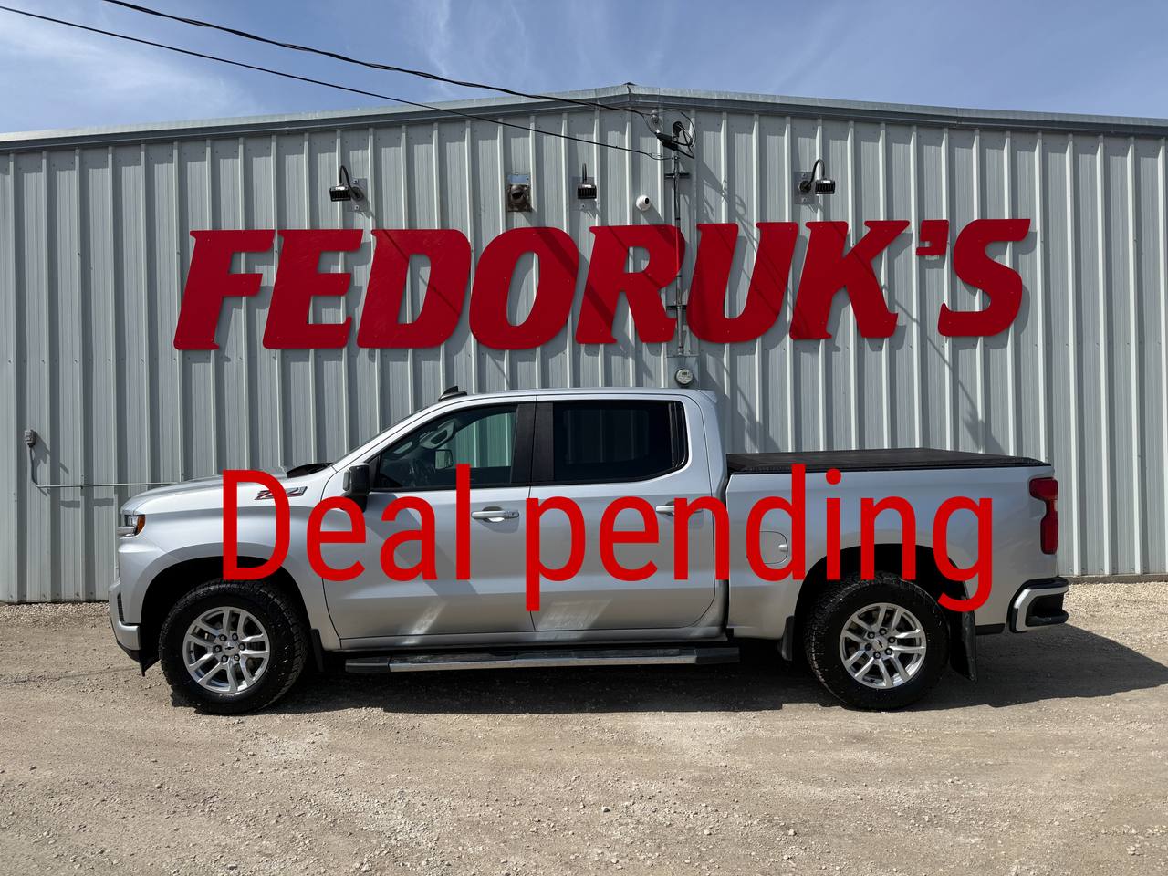 Silver 2021 Chevrolet Silverado 1500 Pickup Truck Four-Wheel Drive Automatic