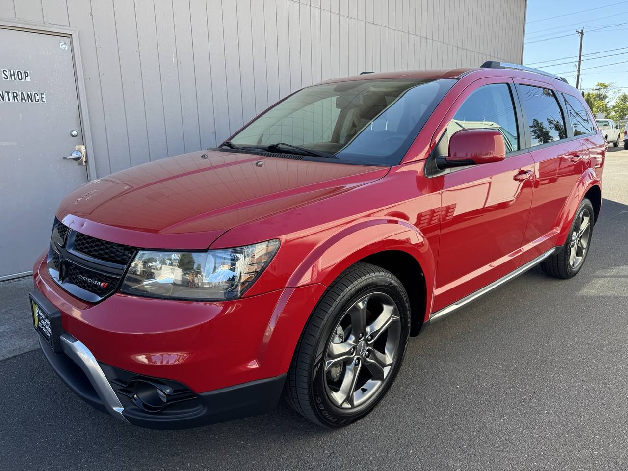 Red 2015 Dodge Journey SUV / Crossover All-Wheel Drive Automatic