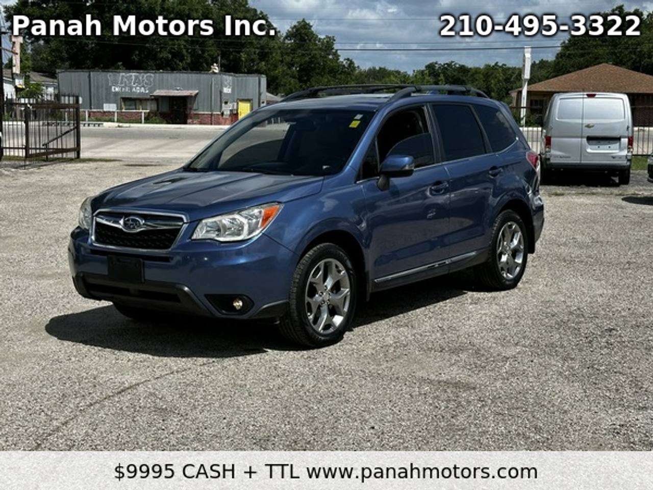 Blue 2016 Subaru Forester SUV / Crossover All-Wheel Drive Automatic