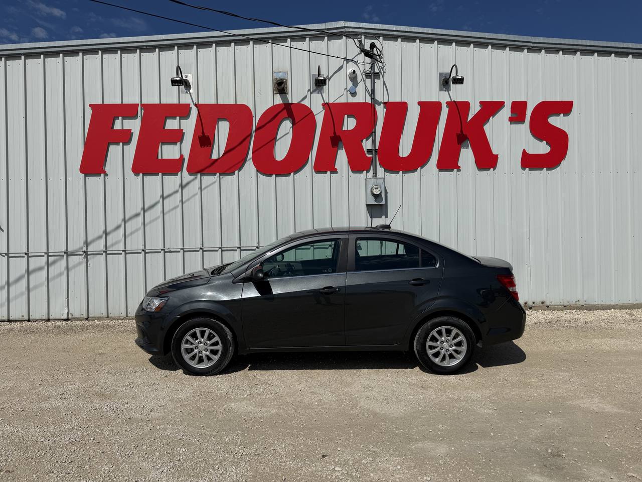 Gray 2018 Chevrolet Sonic Sedan Front-Wheel Drive Automatic
