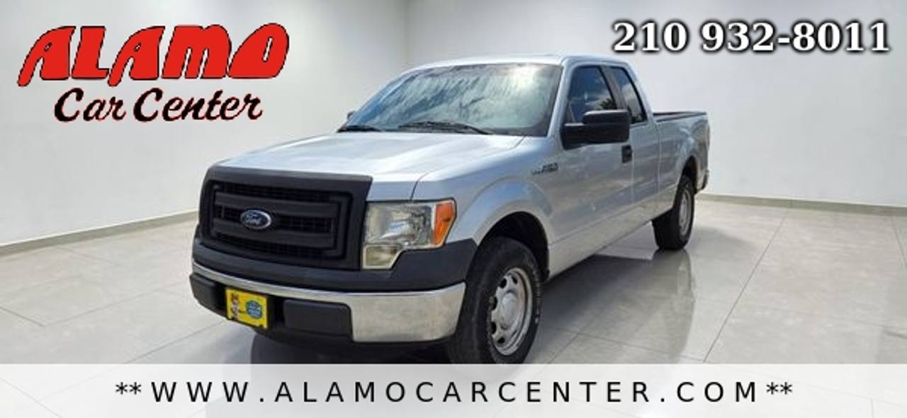 Silver 2013 Ford F-150 Pickup Truck 4X2 Automatic