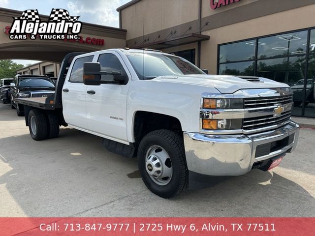 2017 Chevrolet Silverado 3500HD Flat Bed Crew Cab 4WD