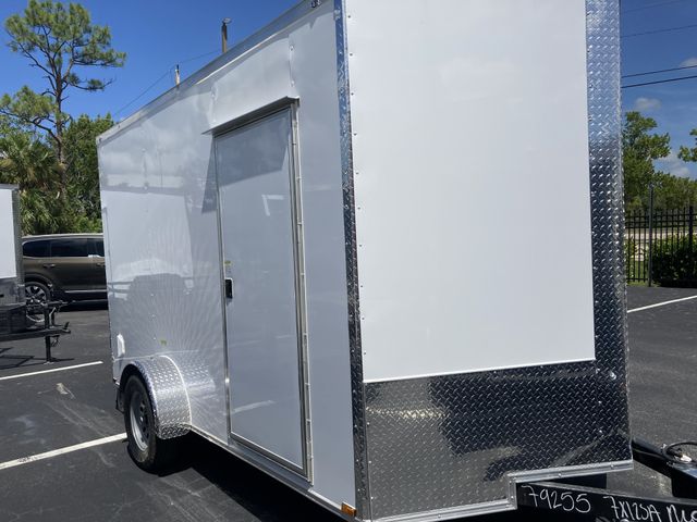 2027 Quality Cargo LLC 7x12SA 9" Extra HT, Barn Doors