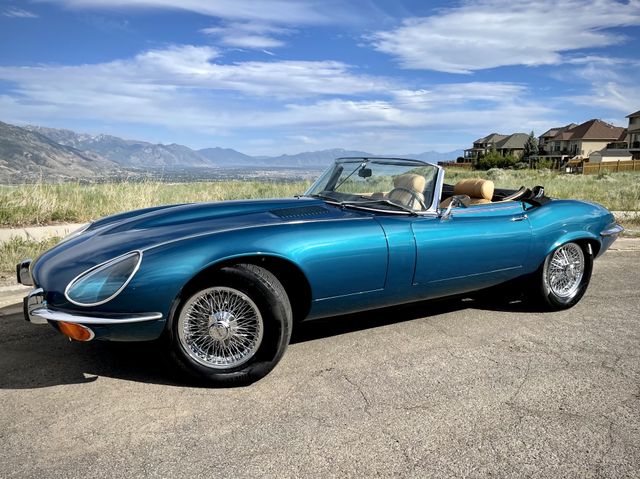 1974 Jaguar XKE E-Type  OTS Roadster Convertible