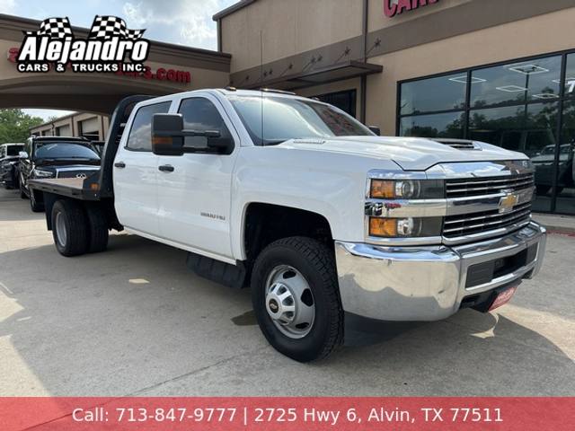 2017 Chevrolet Silverado 3500HD Flat Bed Crew Cab 4WD