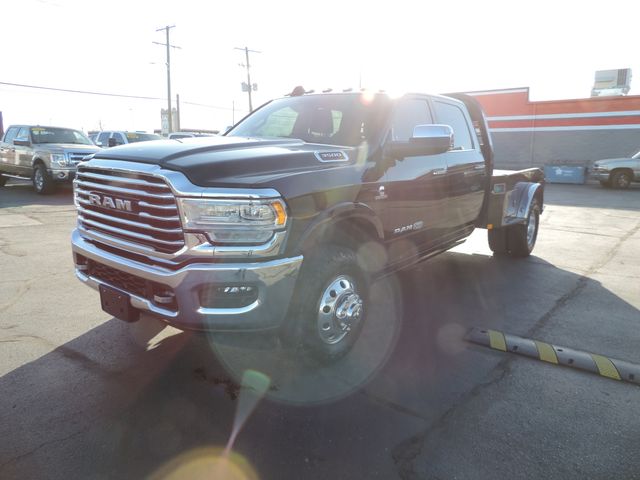 2022 RAM 3500 Crew Cab Longhorn Flatbed 4WD DRW