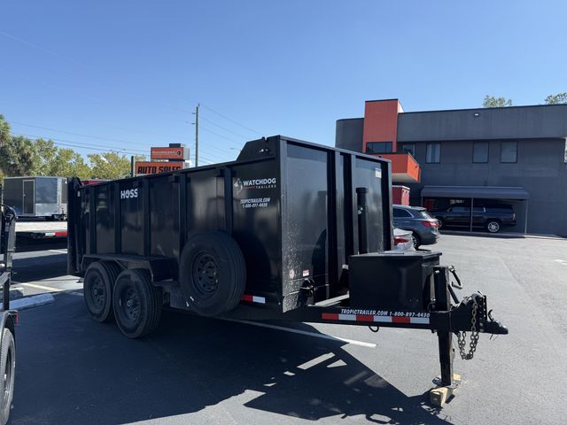 2024 WATCHDOG TRAILERS 7X14TA DUMP POWER DUMP