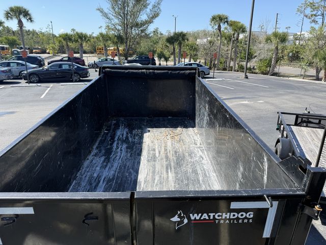 2024 WATCHDOG TRAILERS 7X14TA DUMP POWER DUMP