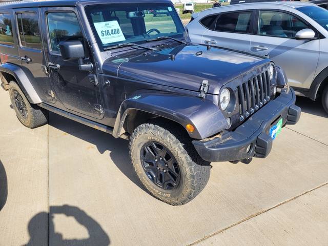 2016 Jeep Wrangler Unlimited Sahara Backcountry  4WD