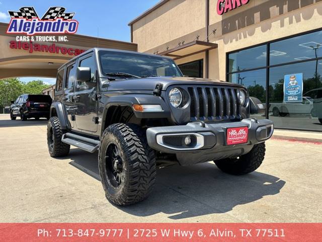 2018 Jeep Wrangler Unlimited Sport - Manual Transmission