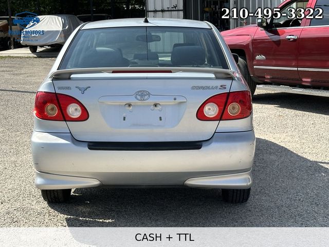 2006 Toyota Corolla S