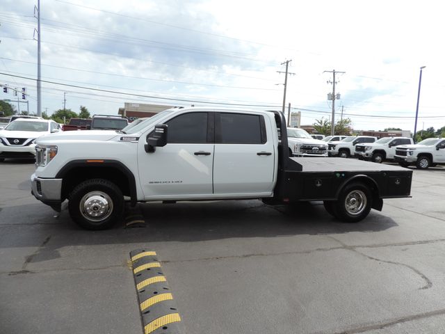 2023 GMC Sierra 3500HD Crew Cab Pro Flatbed DRW 4WD 