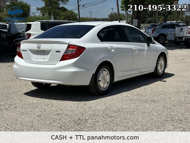 2012 Honda Civic HF Sedan  AT