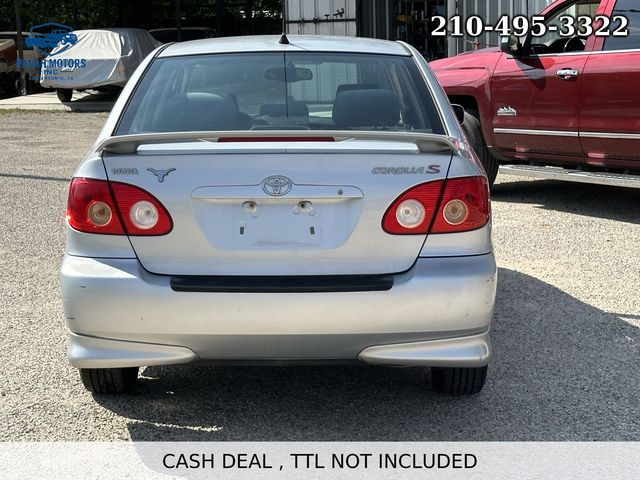 2006 Toyota Corolla S