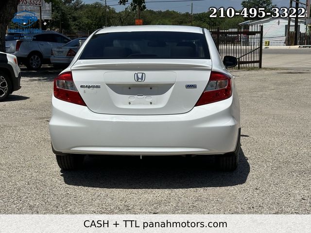2012 Honda Civic HF Sedan  AT