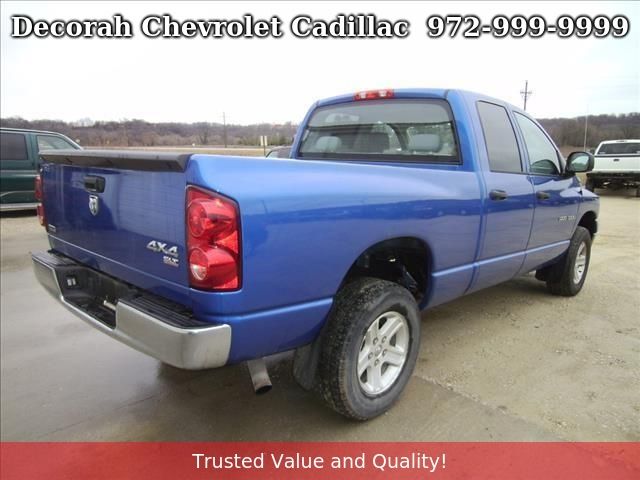 2007 Dodge Ram 1500 ST; Sport; SLT; TRX4 off road; Laramie