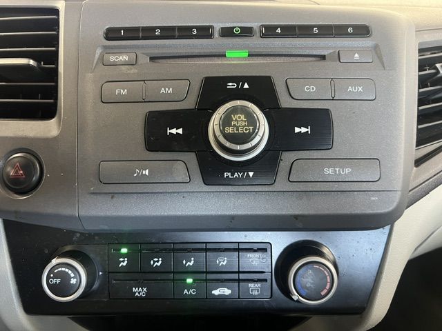 2012 Honda Civic LX Sedan 5-Speed AT
