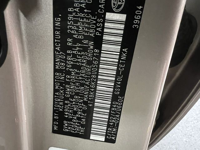 2008 Toyota Camry LE V6