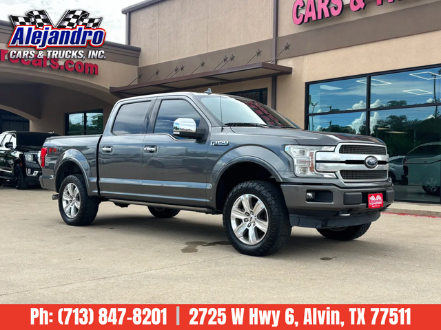 2018 Ford F-150 Platinum SuperCrew 6.5-ft. 4WD