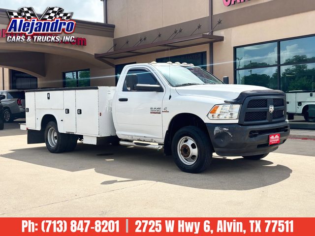 2015 RAM 3500 Regular Cab Service Truck Dually