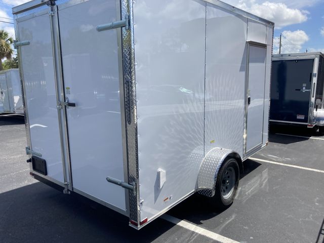 2027 Quality Cargo LLC 7x12SA 9" Extra HT, Barn Doors