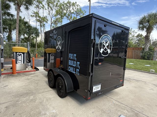 2025 Hook & Line Cargo LLC 6x12TA BlackOut 