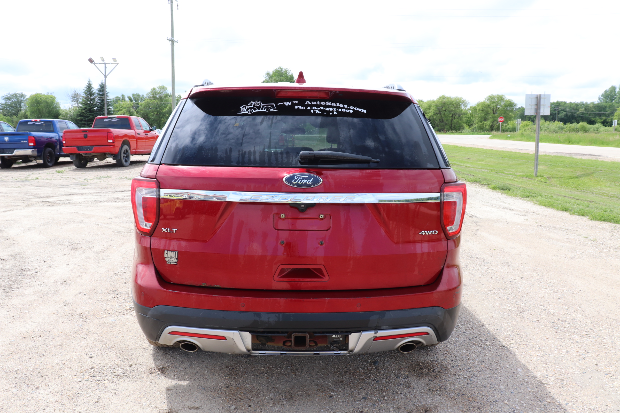 2017 Ford Explorer (R)(J)(7) XLT 4WD - 4